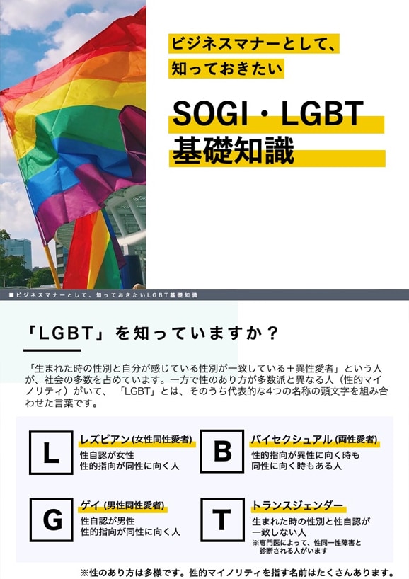 Lgbt研修 セミナー Eラーニング ビデオ教材 レインボーノッツ合同会社